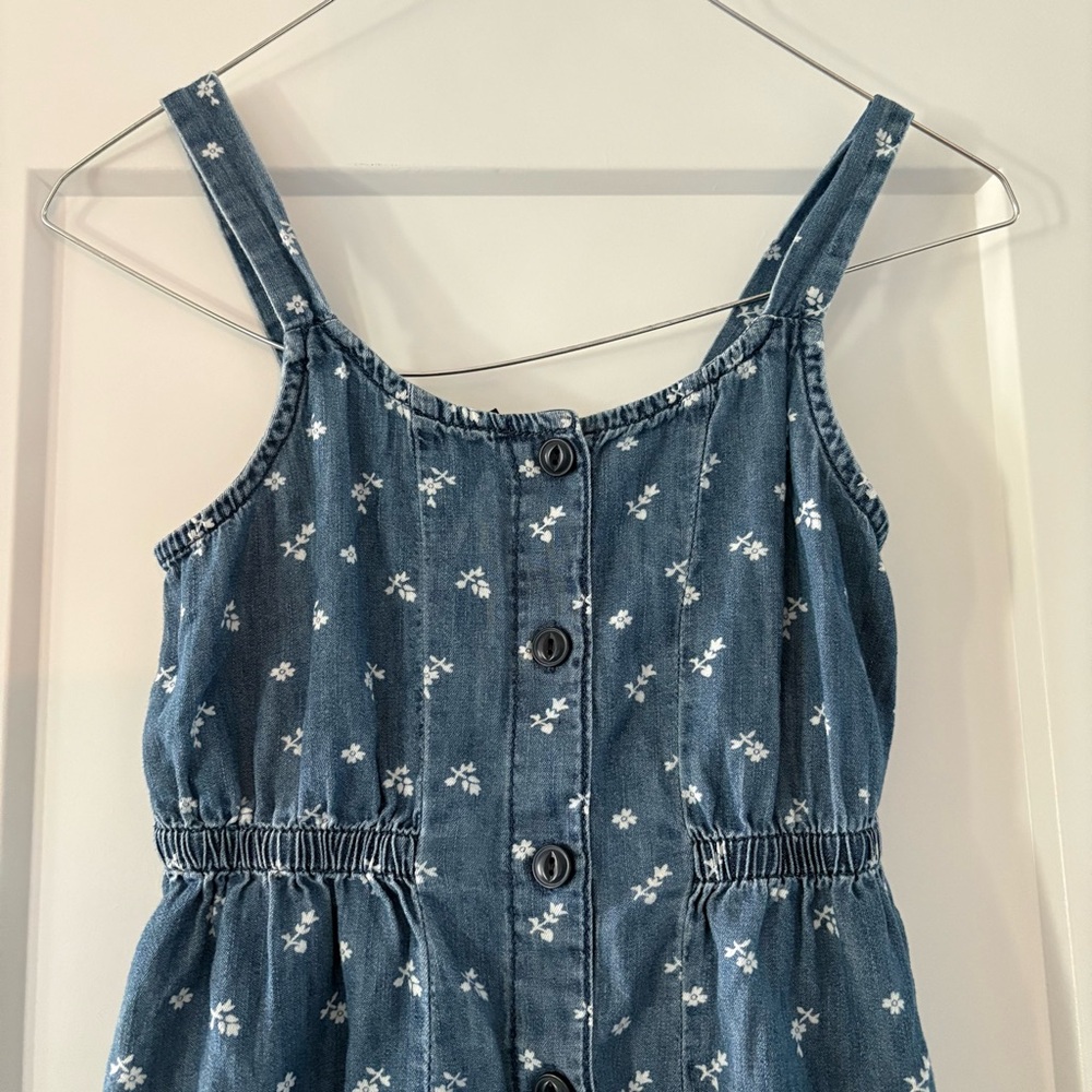 GAP Kids • Denim Dress with Flowers